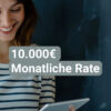 Kredit 10.000 Euro: Monatliche Rate Berechnen